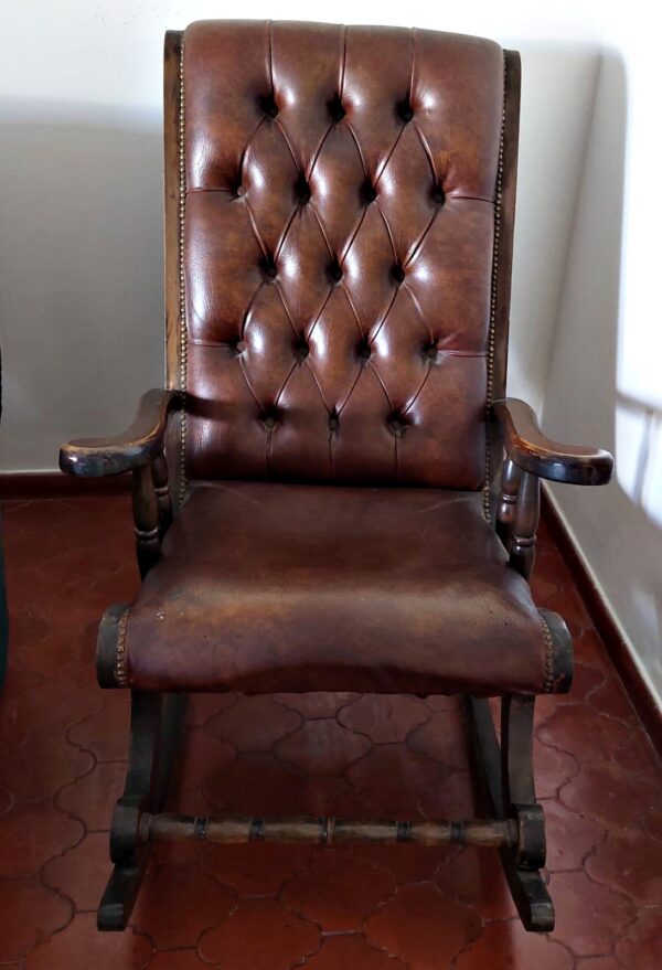 Sillón hamaca capitone
