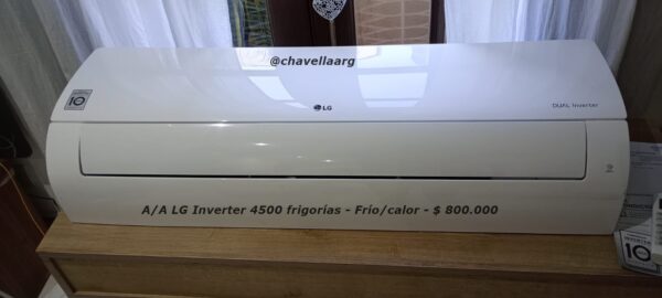 VENDIDO - AA LG Frio Calor Inverter